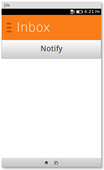 Second implementation of the drawer. The content is no longer transparent and it fills the page.